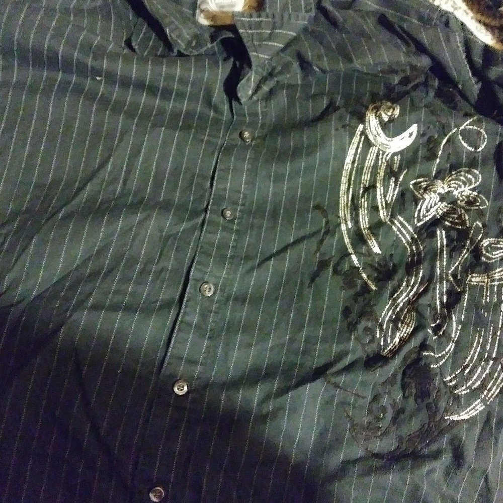 Button up tee